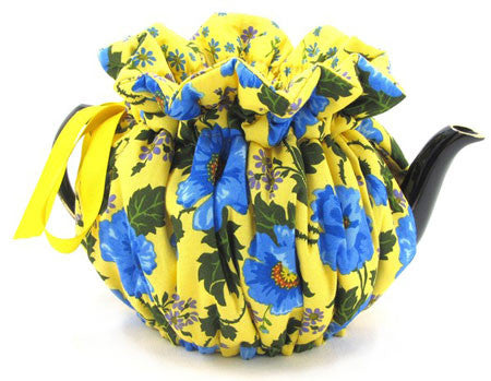 Bright Sunny Blue Tea Cozy